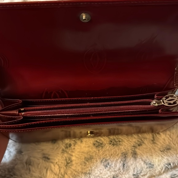 Women’s or Men’s Cartier Long Red Wallet! Preloved but no flaws! Snap is snappin - Picture 14 of 17